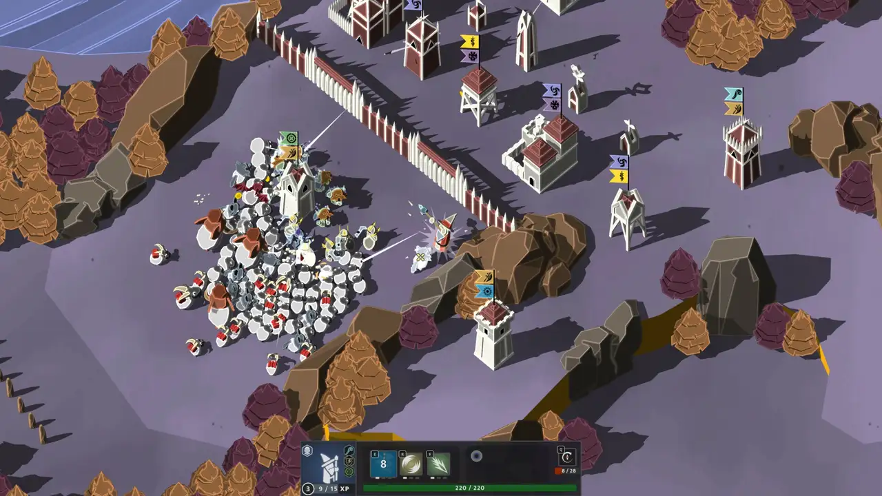 Скриншот игры Wool at the Gates