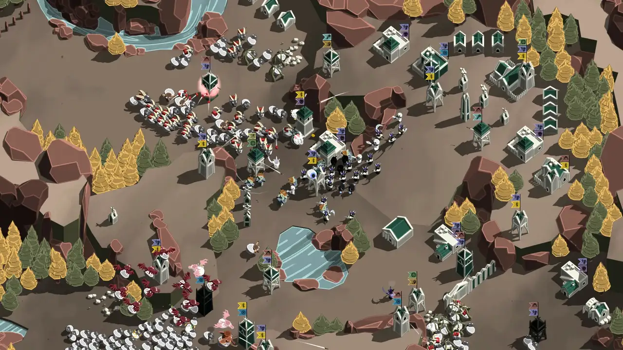 Скриншот игры Wool at the Gates