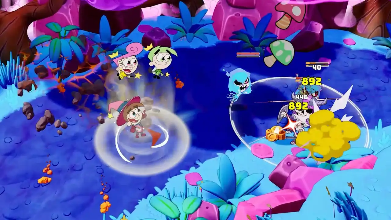Скриншот игры Nicktoons & The Dice of Destiny