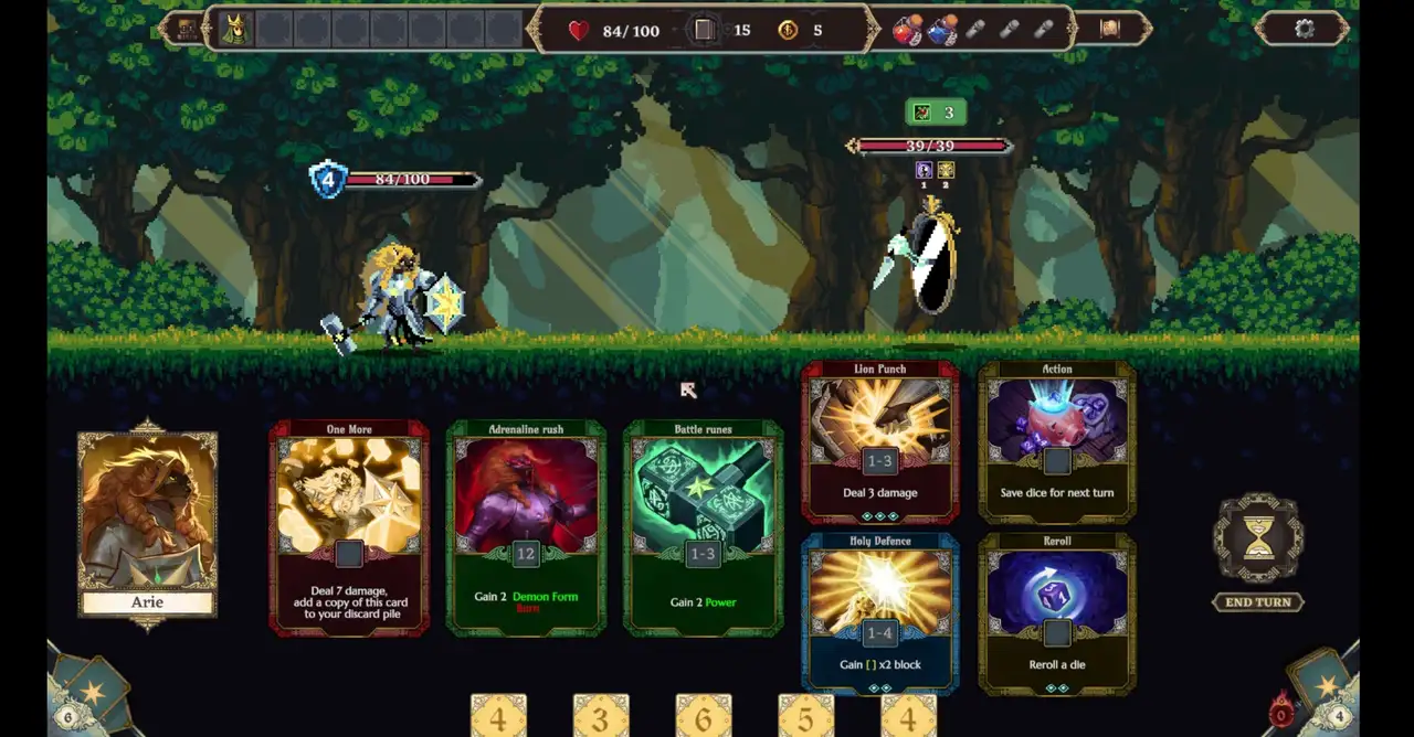 Скриншот игры Dice Legends