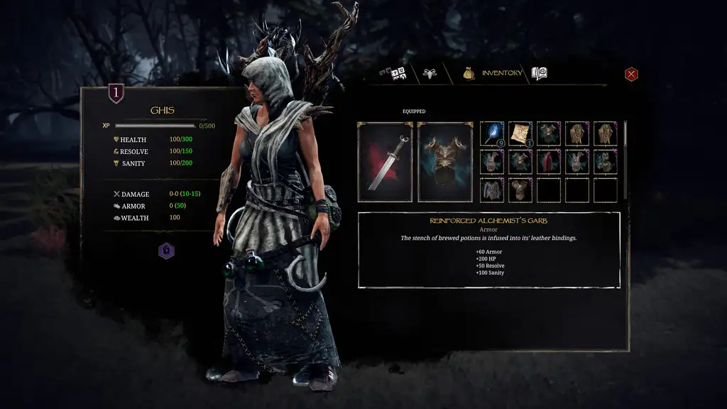 Скриншот игры Tainted Grail: Conquest