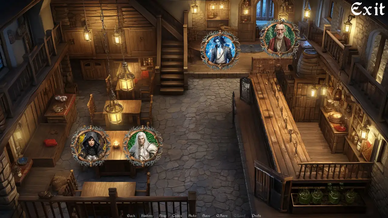 Скриншот игры Shadows Over Harken