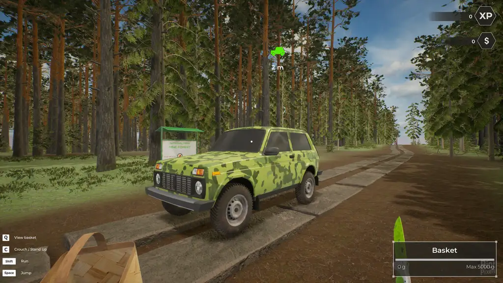 Скриншот игры Mushroom Hunter World