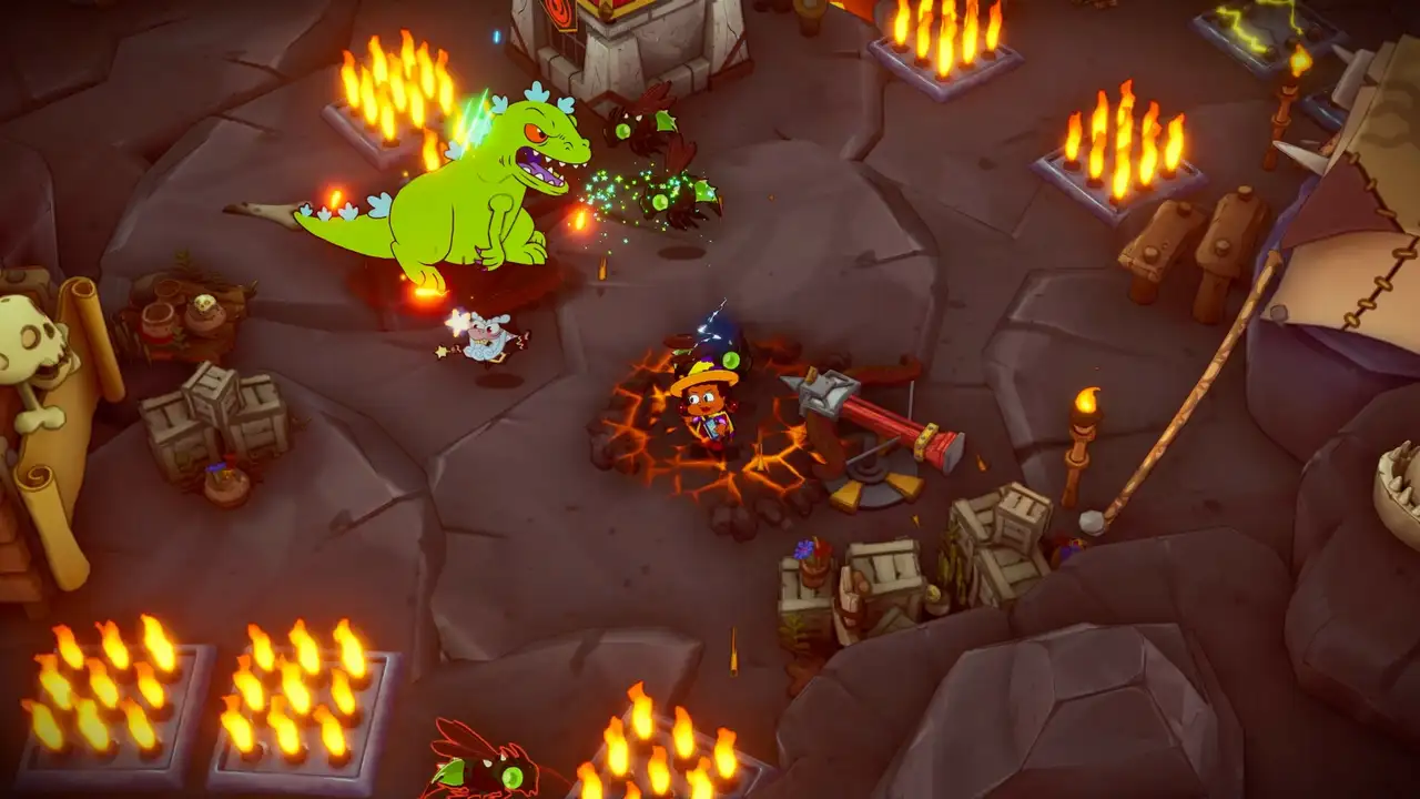 Скриншот игры Nicktoons & The Dice of Destiny