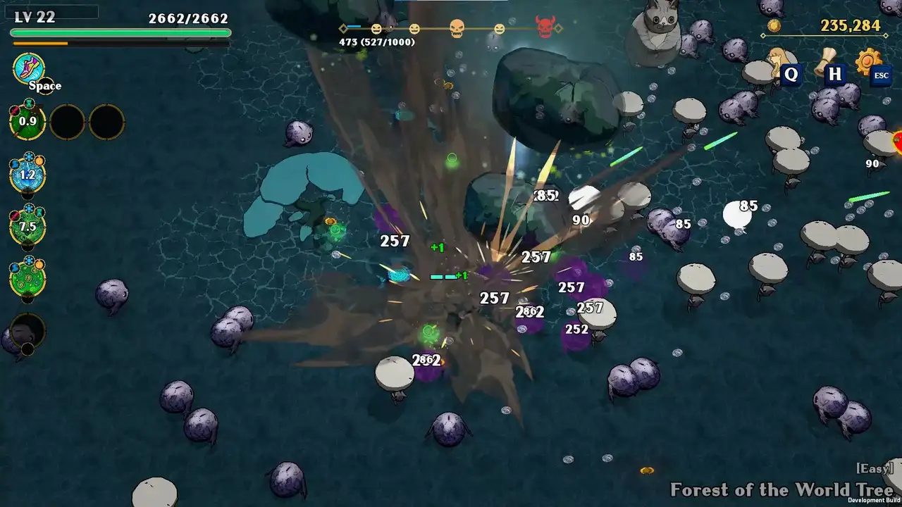 Скриншот игры Dream Abyss: Survivors