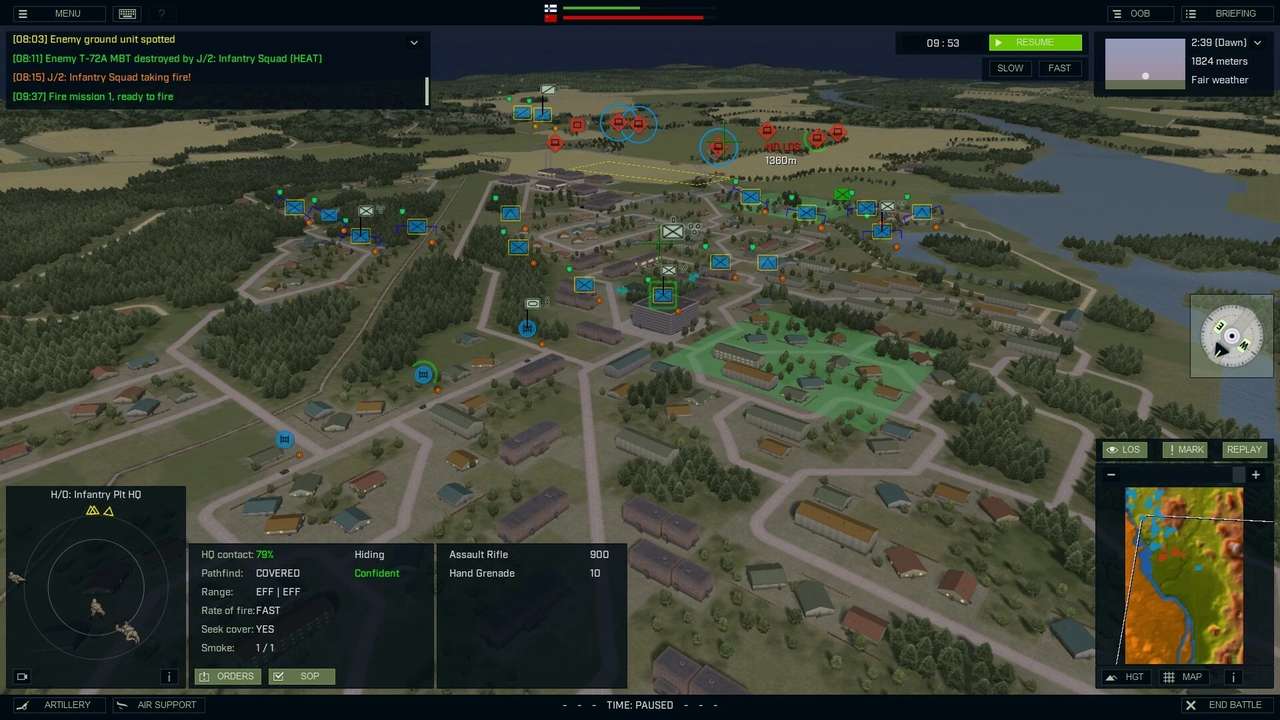 Скриншот игры Armored Brigade 2