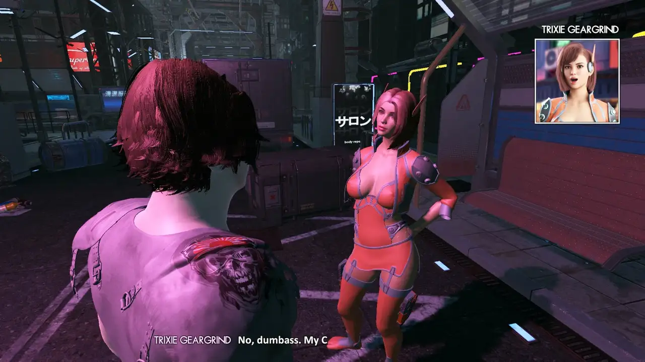 Скриншот игры CyberPimp 2069