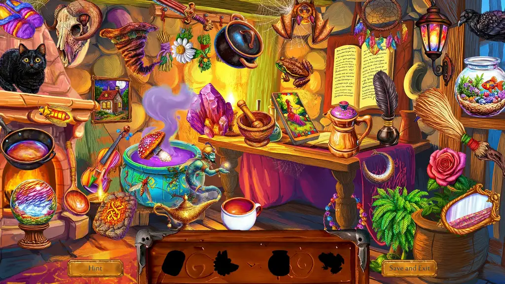 Скриншот игры Hiddenius: Sorceress Journey, 2: First Halloween