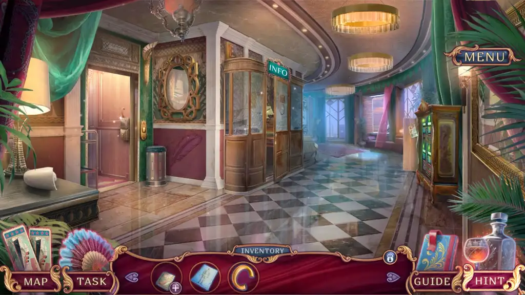 Скриншот игры Lady Mabel Mysteries: Death on Board Collector's Edition