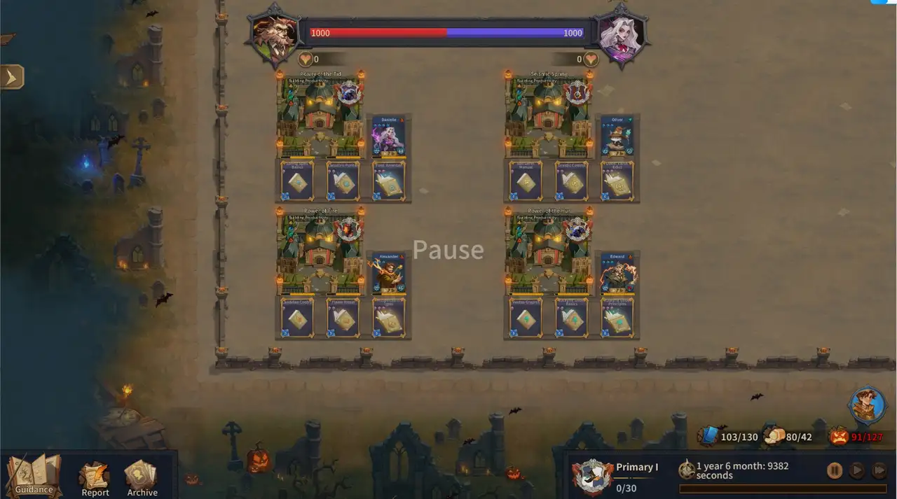 Скриншот игры Arcana Academy