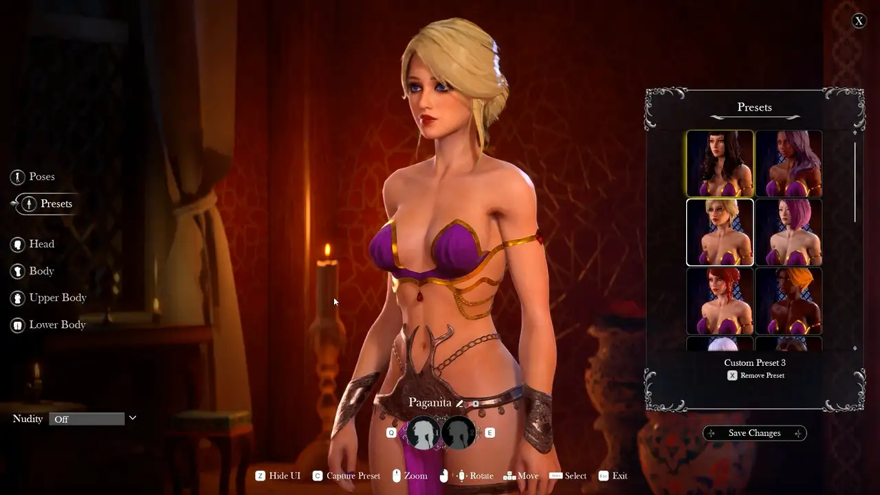 Скриншот игры Concubine