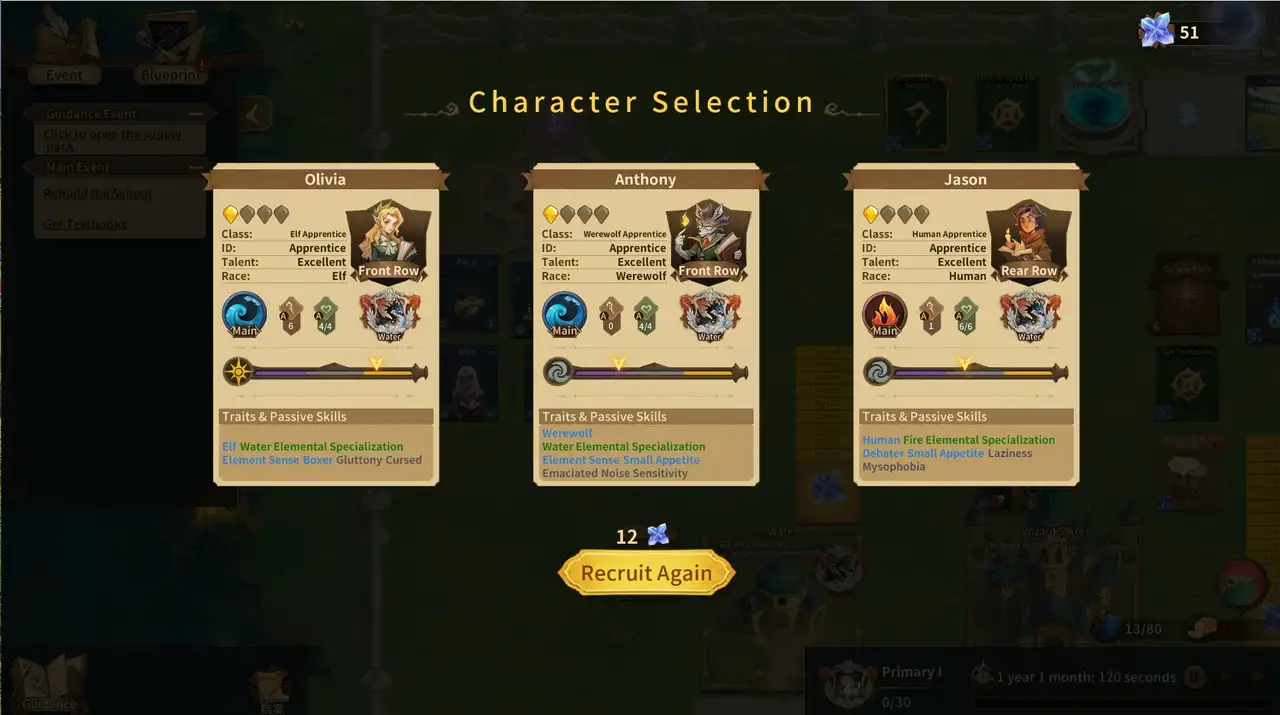 Скриншот игры Arcana Academy