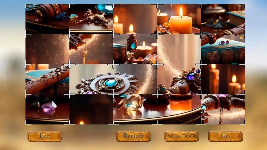 Скриншот игры Hiddenius: Sorceress Journey, 2: First Halloween