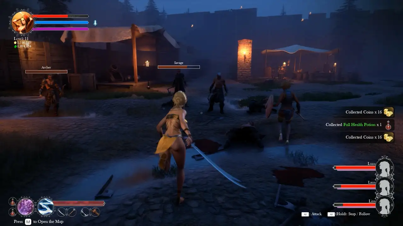 Скриншот игры Concubine