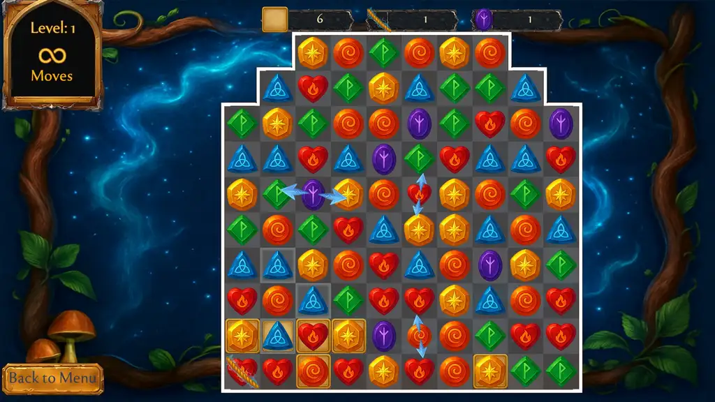 Скриншот игры Hiddenius: Sorceress Journey, 2: First Halloween