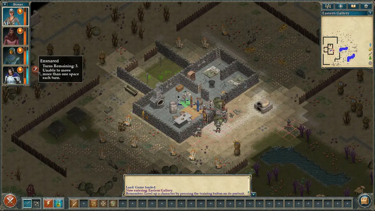 Скриншот игры Avernum 4: Greed and Glory