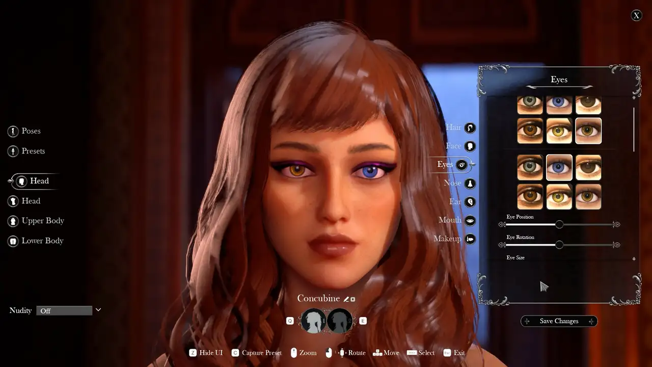 Скриншот игры Concubine