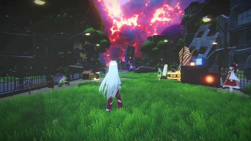 Скриншот игры Touhou Dystopian