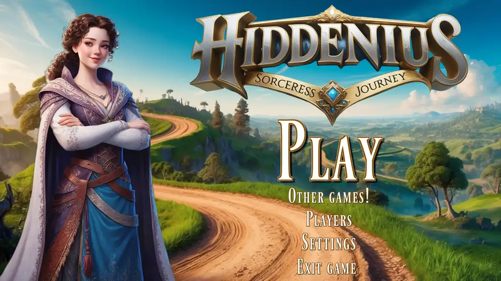 Скриншот игры Hiddenius: Sorceress Journey, 2: First Halloween