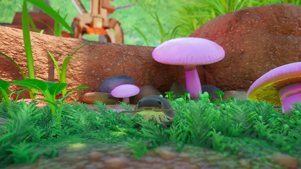 Скриншот игры Isopod: A Webbed Spin-off