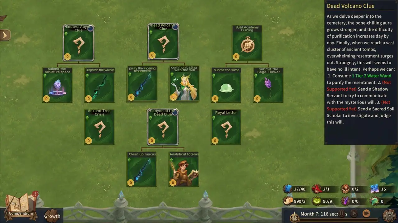 Скриншот игры Arcana Academy