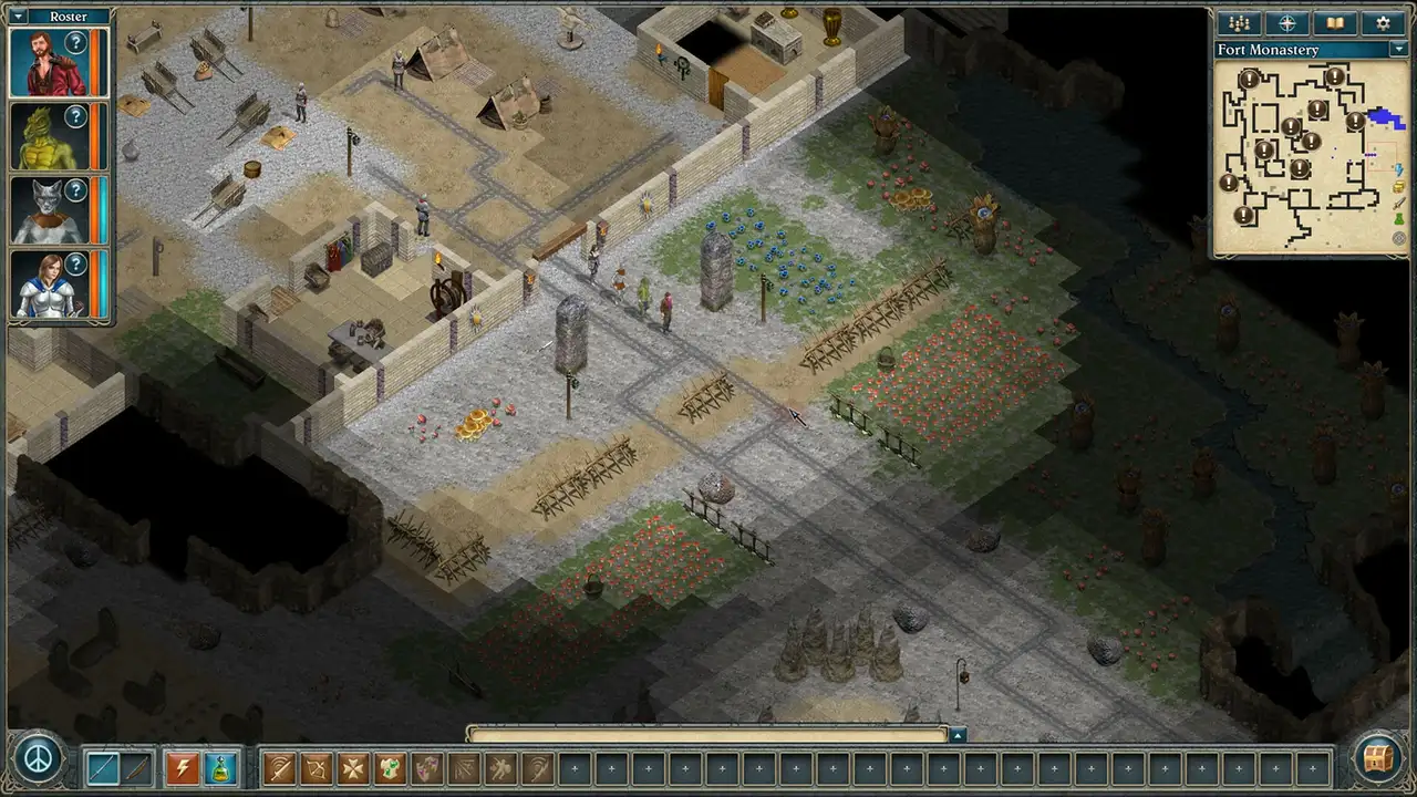 Скриншот игры Avernum 4: Greed and Glory