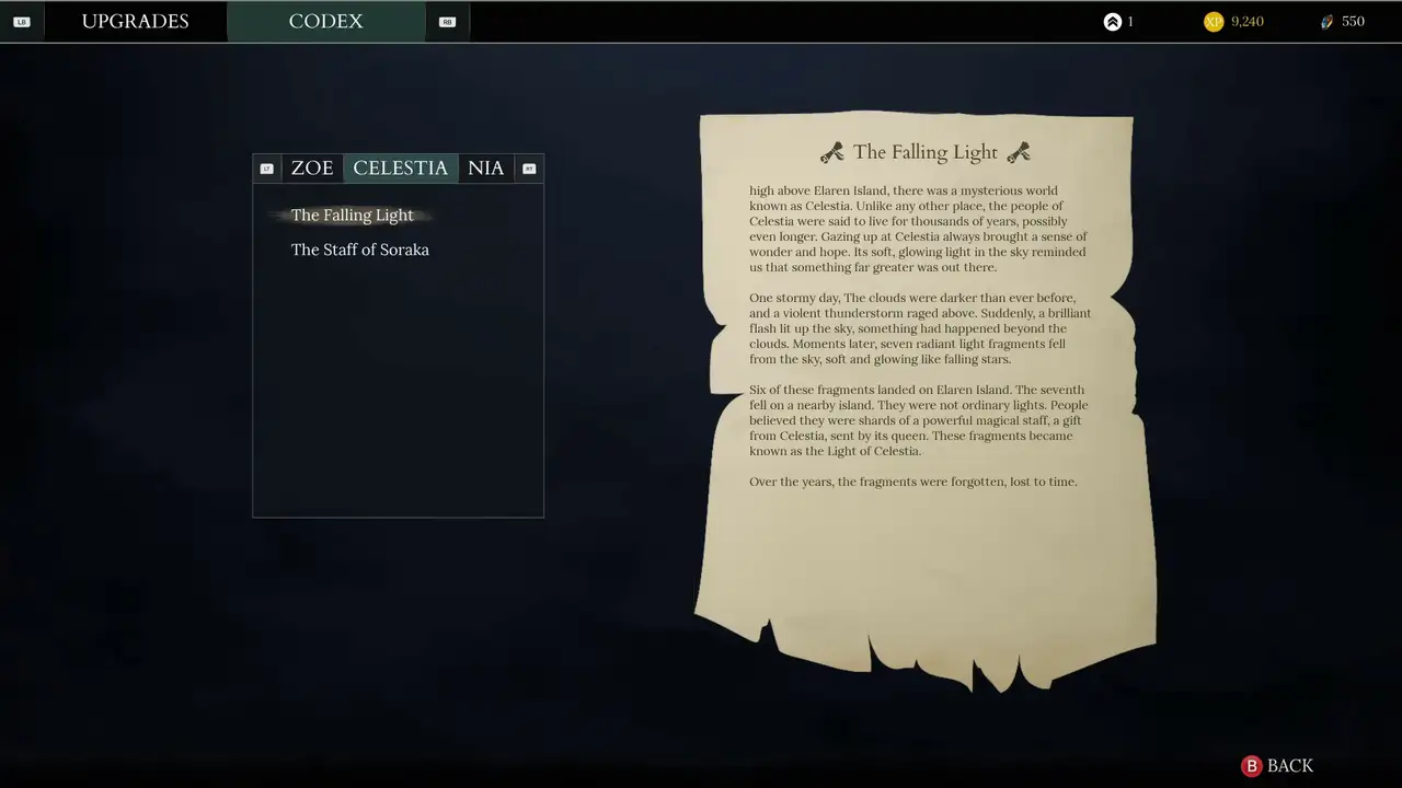 Скриншот игры The Light of Celestia