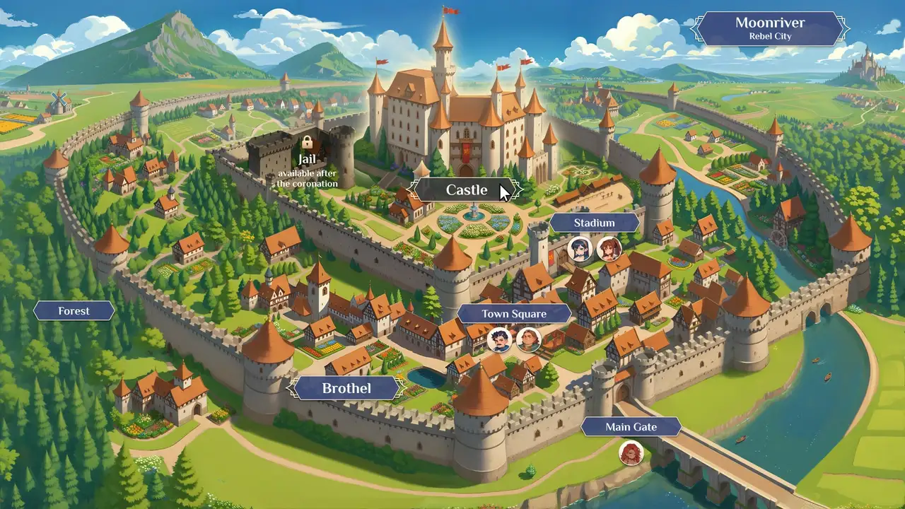 Скриншот игры Becoming a King