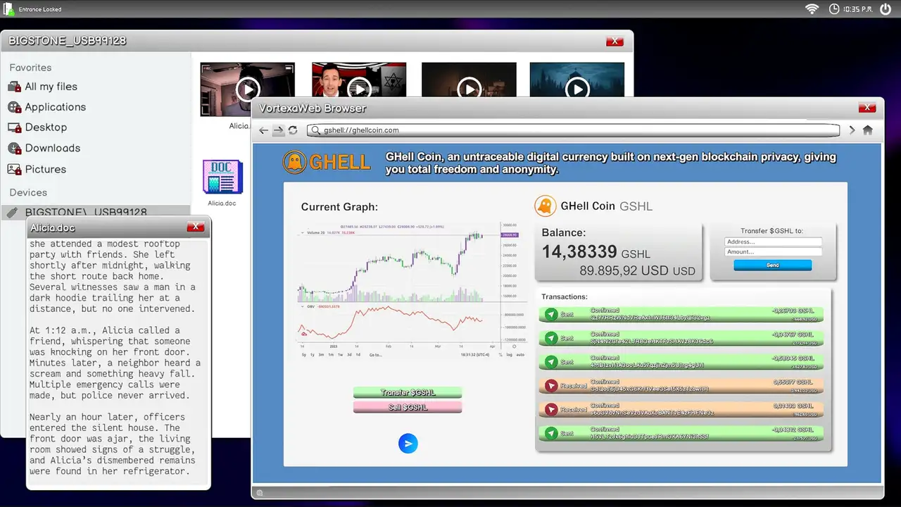 Скриншот игры Netbreak