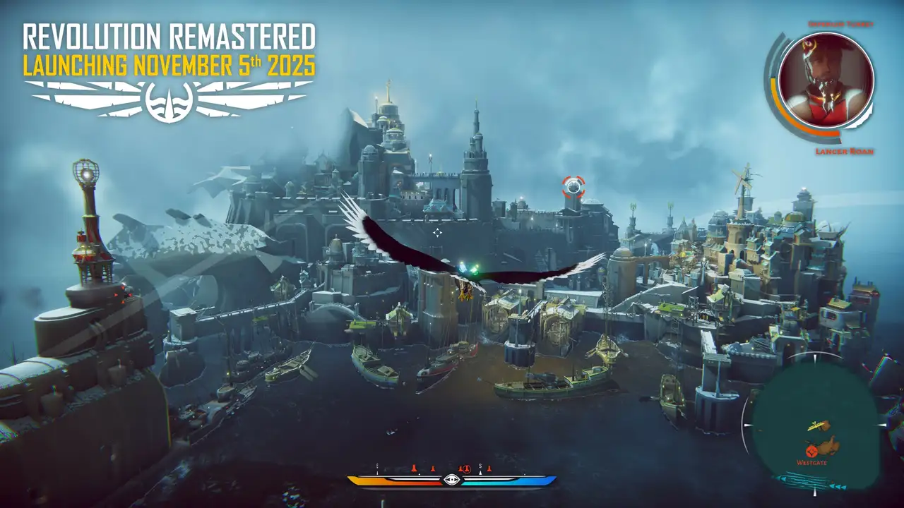 Скриншот игры The Falconeer