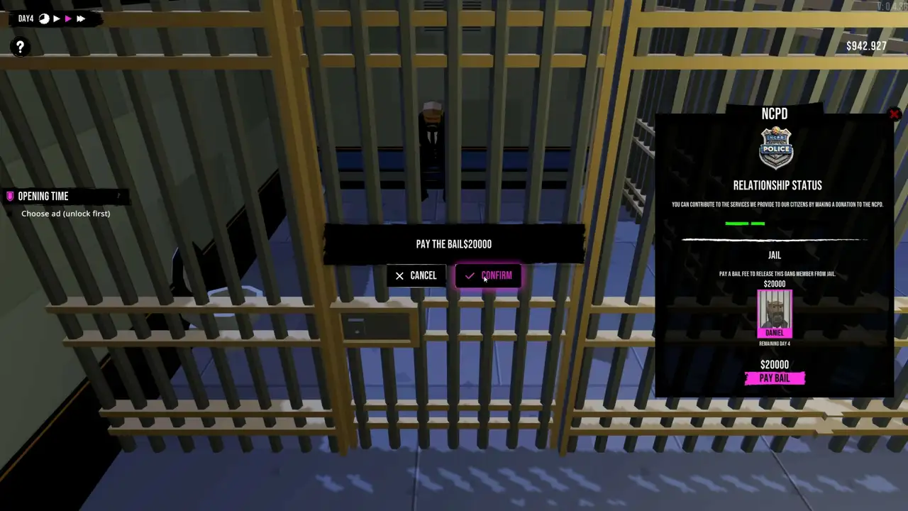 Скриншот игры The Boss Gangsters: Nightlife