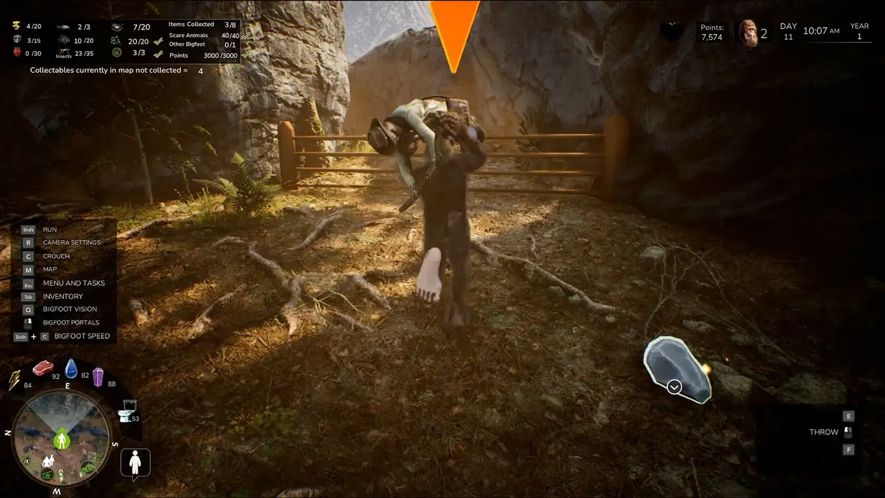 Скриншот игры Bigfoot Life