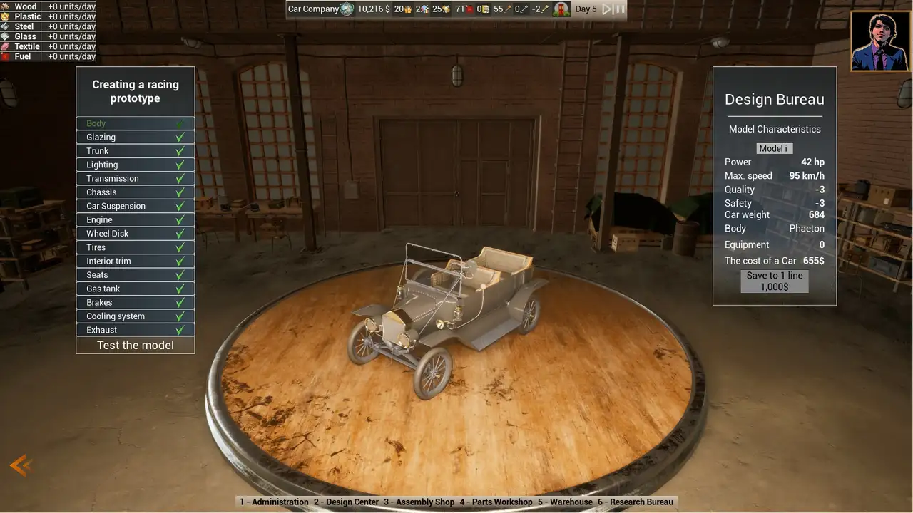 Скриншот игры Car Factory Empire